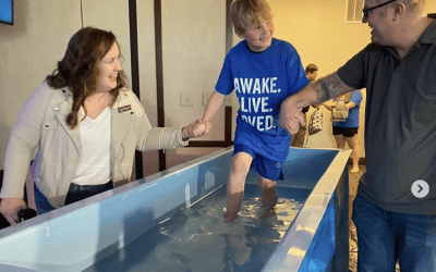 When Younger Kids Get Baptized: 9 Things I Told My Son